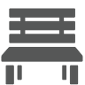 Garden furniture icon 